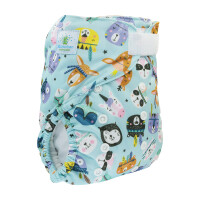 Slimfit &Uuml;berhose PUL Klett Animal Spirit - Onesize