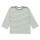Luna Langarmshirt Sage Stripes - 80