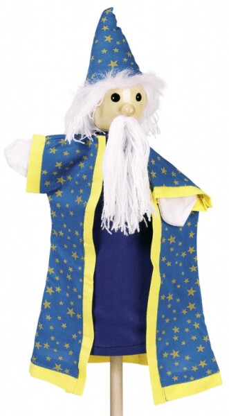 Handpuppe Zauberer