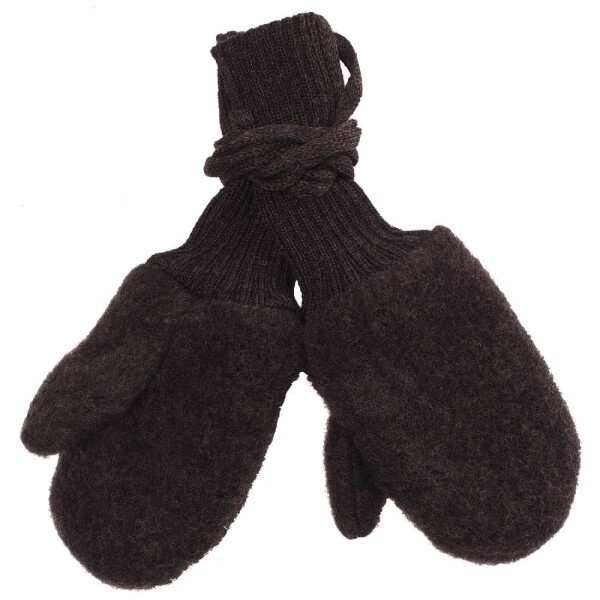 Handschuhe Wollfleece anthrazit