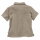 Hemd kurzarm Musselin khaki - 110/116