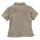 Hemd kurzarm Musselin khaki - 122/128