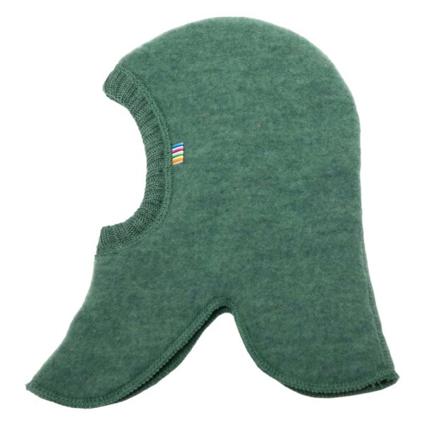 Wollfleece Schalmütze Soft grün - 54