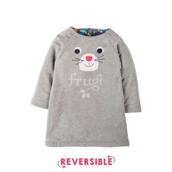 Frugi Peek A Boo Wendekleid Katze