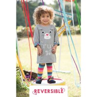 Frugi Peek A Boo Wendekleid Katze