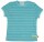 T-Shirt Streifen cyan - 98/104