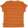 T-Shirt Streifen carrot - 110/116