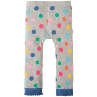 Frugi Leggings Fuchs Punkte grau