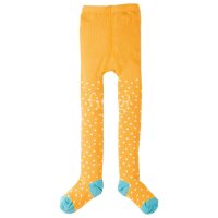 Frugi Norah Strumpfhose Punkte honig