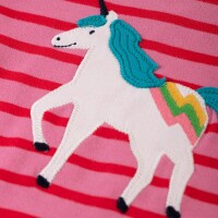 Camille Applique T-Shirt Pink/Unicorn - 92/98