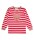 Sense Organics Long John Pyjama Katze Ringel pink
