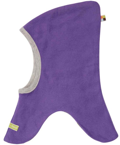 Schlupfmütze Fleece Igel lila - 98/104