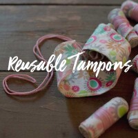 Waschbare Stoff-Tampons Flower - Regular