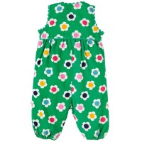 Frugi Daisy disco Cord Latzhose gr&uuml;n