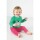 Frugi Connie Langarmshirt Zebra grün Punkte