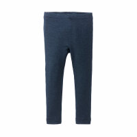 Leggings Wolle/Seide dunkelblau - 98