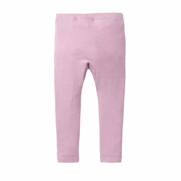 Leggings Wolle/Seide flieder - 98