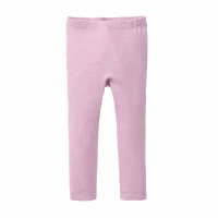 Leggings Wolle/Seide flieder - 98