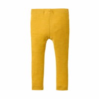 Leggings Wolle/Seide senfgelb - 104