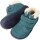 Snow Leopard Velours Kletter Wolle petrol - 21