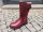 Telyoh Stiefel gefüttert bordeaux