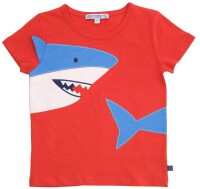 T-Shirt Applikation Hai - 86/92