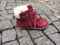 Dulis Boots Schn&uuml;rer gef&uuml;ttert bordeaux