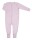 Basic Overall mit Umschlagbund Wolle rosa