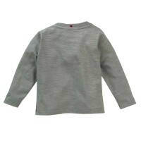 Langarmshirt Applikation Oktopus - 62/68