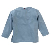 Langarmshirt Druck Hai - 62/68