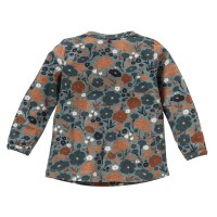 Langarmshirt Herbstwiese eukalyptus - 86/92