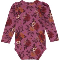 Body langarm Blumen beere - 68