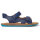 Bicho Doppelklett Sandale blue - 29
