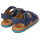 Bicho Doppelklett Sandale blue - 30