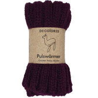 Kinderpulsw&auml;rmer Alpaka aubergine