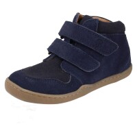 Raccoon Klettschuhe (S) Bioleder/Textil marine - 26