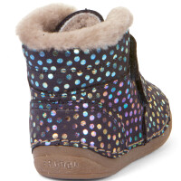 Paix-Winter Lammfell blue dots - 27