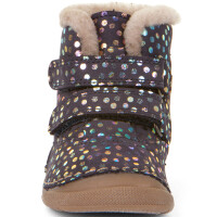 Paix-Winter Lammfell blue dots - 27