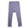 Leggings Wolle/Seide marine-natur geringelt