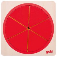 Schichtenpuzzle Kreis