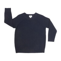 Pullover Merino Grobstrick darkblue
