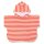 Alvi Badeponcho Coral Stripes - 2-4 Jahre