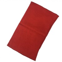 Schlauchschal Wolle/Seide rot