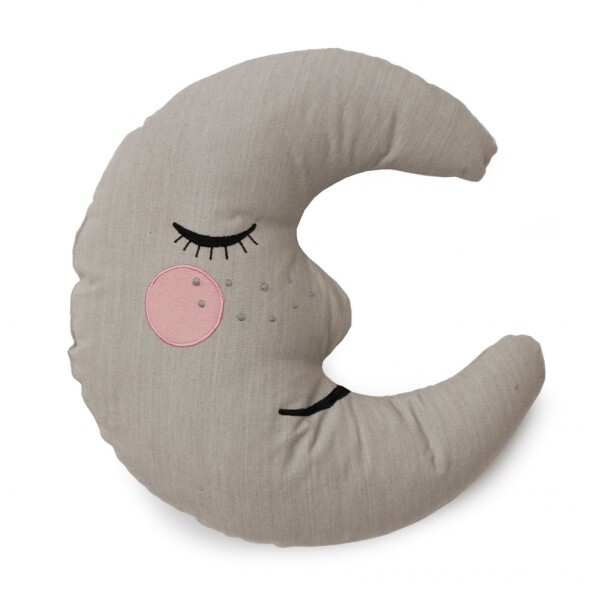 Kissen Moon grey