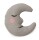 Kissen Moon grey