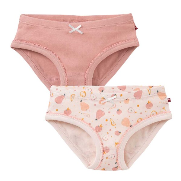 Slips 2er-Pack Herbstfrüchte rosé - 98