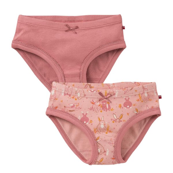 Slips 2er-Pack Hasen beere - 116