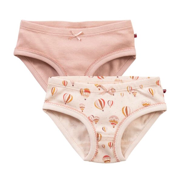 Slips 2er-Pack Heißluftballons rosa - 104