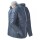 Winter-Steppjacke zum Babytragen taubenblau
