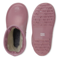 Cloudy Gummistiefel warm dark rose - 26